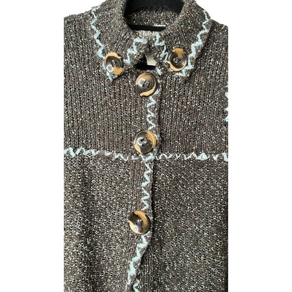 Curio Copyright Knitted Sweater Sz Large - Picture 3 of 5